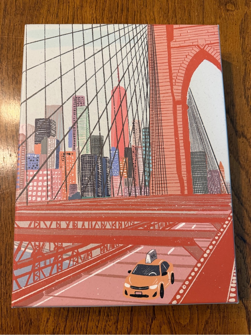 The Brooklyn Bridge 500 piece puzzle by artist Walker Noble